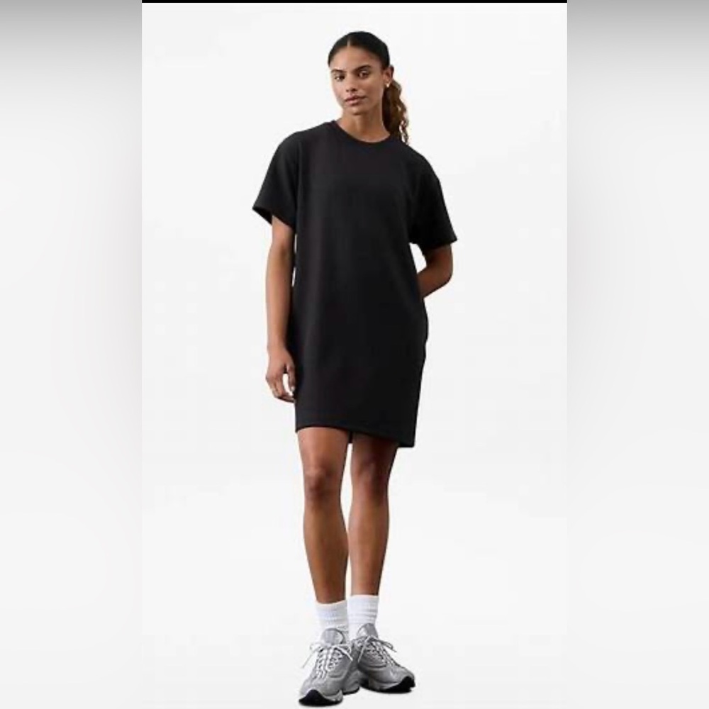 Athleta Seasoft Rib Tee Dress Sm Tall NWT